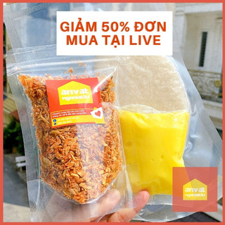 Combo bánh tráng muối ruốc hành phi
