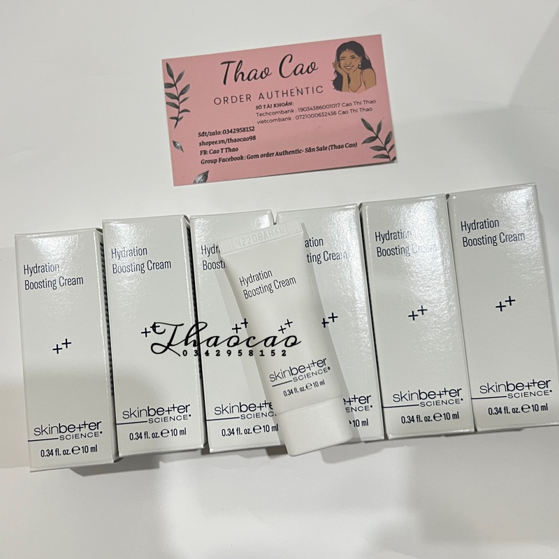 Kem tăng cường dưỡng ẩm da mặt Skinbetter Hydration Boosting Cream