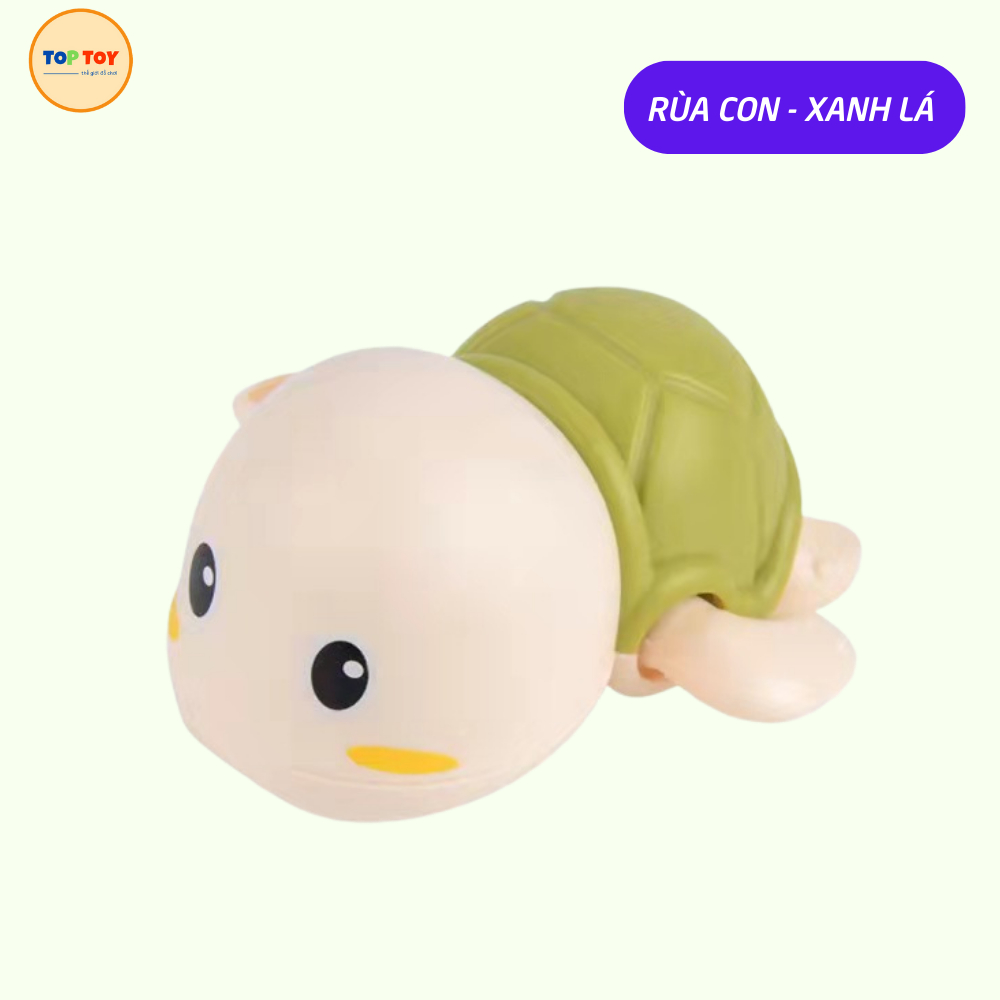 Đồ Chơi Tắm Cho Bé - Cá Heo Toptoy, Vịt, Rùa Con Bơi Lội Ngỗ Nghỉnh Dễ Thương Cho Trai Bé Gái