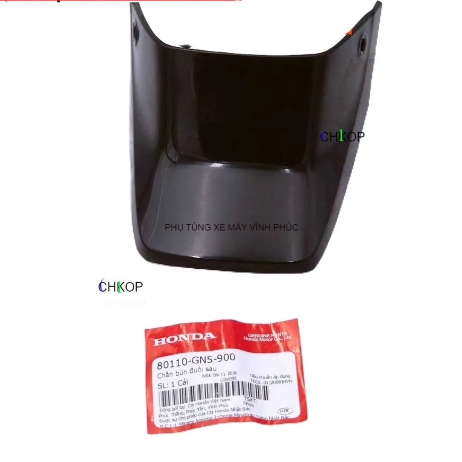 Chắn bùn đuôi sau xe super dream Chính hãng - hdv