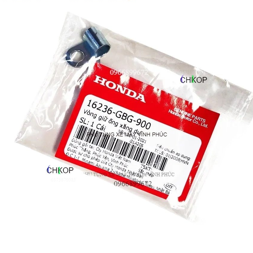 ( PhụTùng Dream ) Vòng giữ ống nhiên liệu - xăng dư DREAM 100 (16236GBG900) - chính hãng HonDa