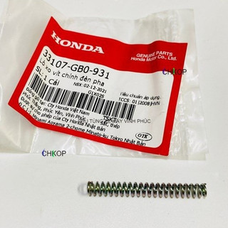 Lò xo vít chỉnh đèn pha dream 100 / cub-70 zin honda - 33107gb0931