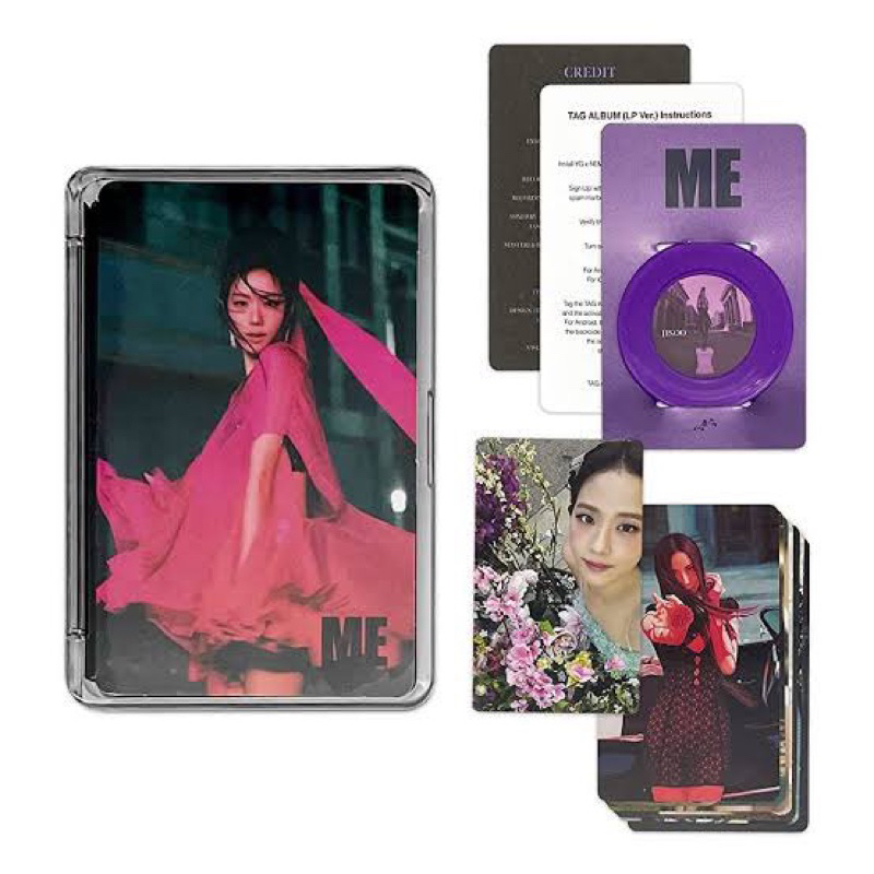 Album Jisoo ME Tag LP ver nguyên seal