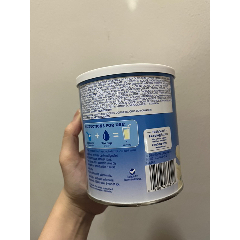 Sữa Pediasure hương vani dành cho trẻ biếng ăn 400g