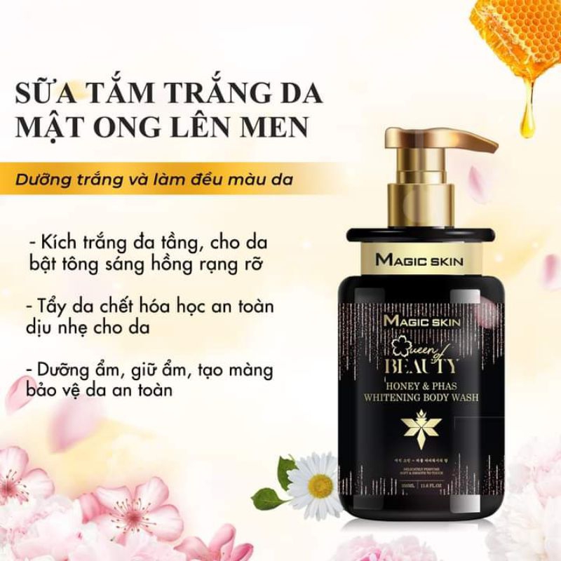 Sữa tắm mật ong lên men hương nước hoa, lưu hương 24h