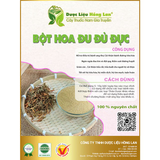 ✅[Thượng hạng] Bột Hoa Đu Đủ Đực loại 1 (không pha chộn tạp chất, đã sao thơm, không chất bảo quản)