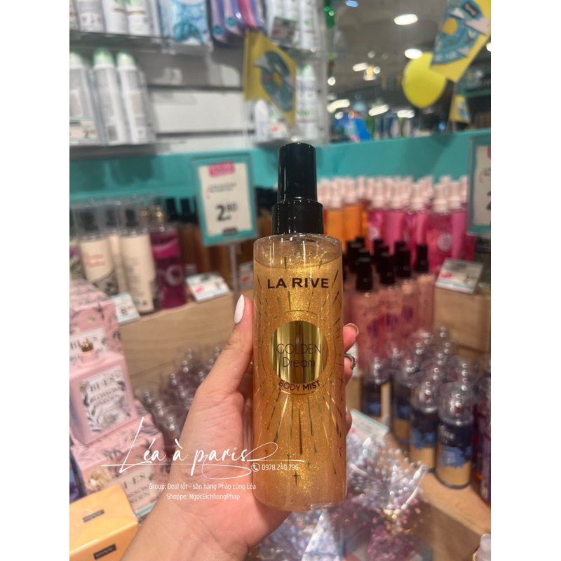 Body mist la rive pháp 200ml