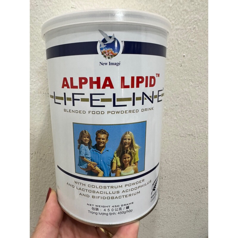 Combo 6 Lon Alpha Lipid 450g