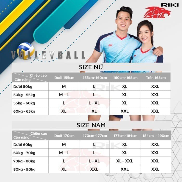 Quần áo bóng chuyền Nam RIKI VOL 3 - Vải thun lạnh co giãn, thấm hút mồ hôi tốt