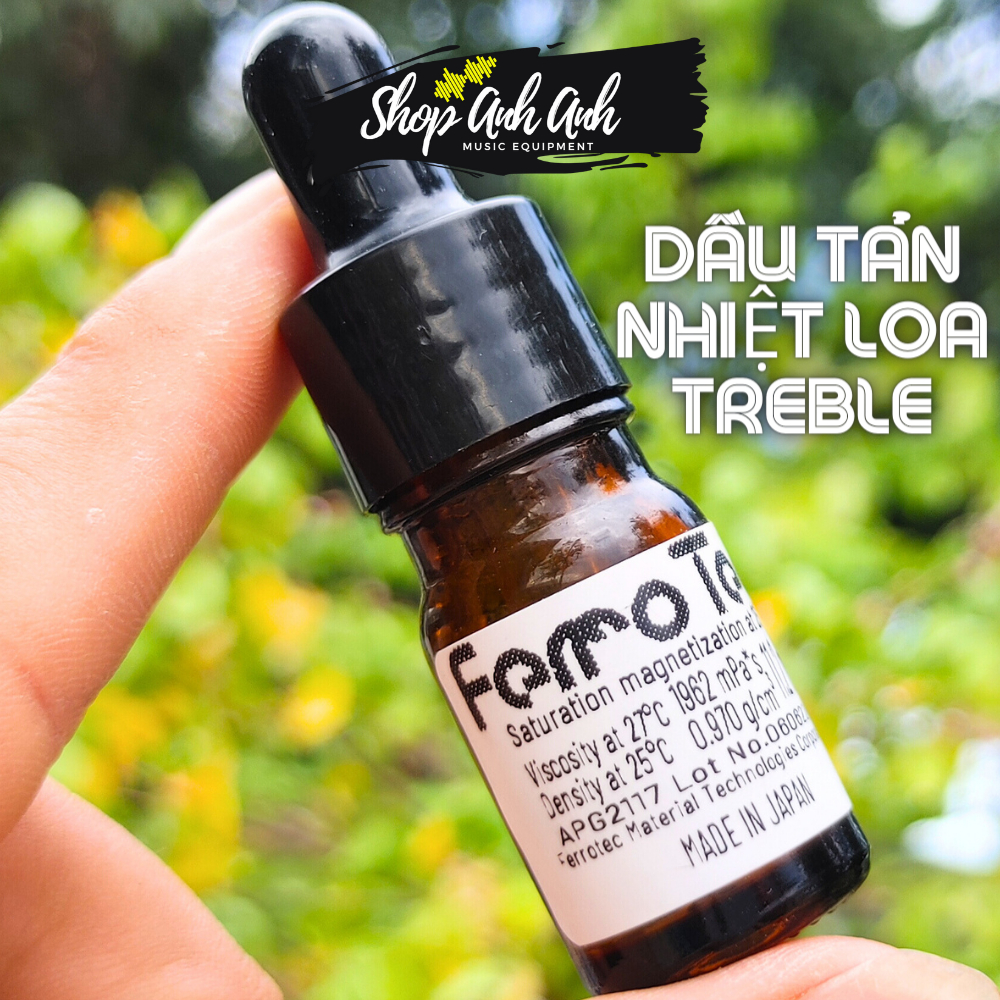 dầu tản nhiệt loa treble chuyên dụng nhật bản chai 5ml