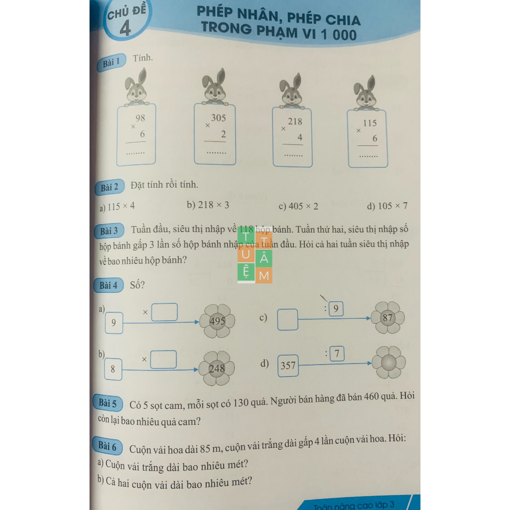 Sách - Toán nâng cao lớp 3