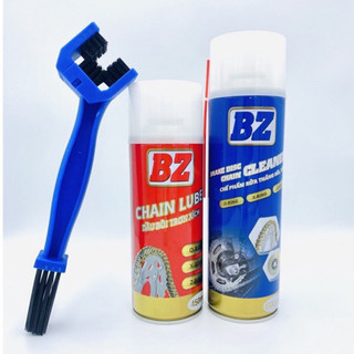 Combo BZ dưỡng sên, rửa sên , bàn chải 3D . DoChoiXeMay
