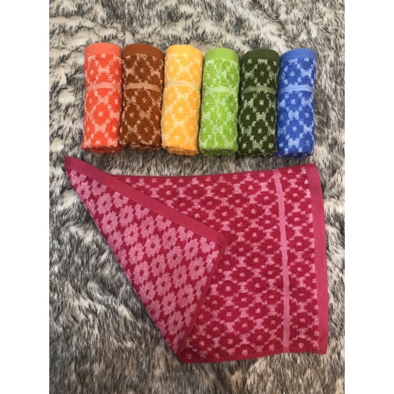 Khăn mặt bông giá rẻ , 100% sợi cotton mềm đẹp