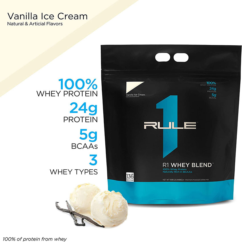 Sữa tăng cơ Rule 1 Whey Blend 9.89lb