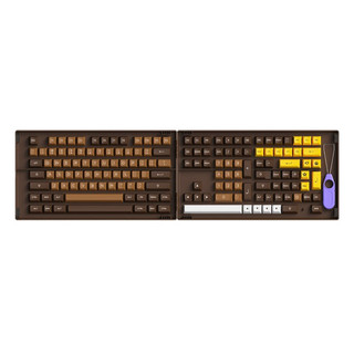 AKKO Keycap set – Chocolate (PBT Double-Shot/ASA profile/178 nút)