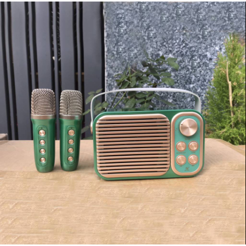 Loa karaoke YS-106 kèm 2 micro không dây