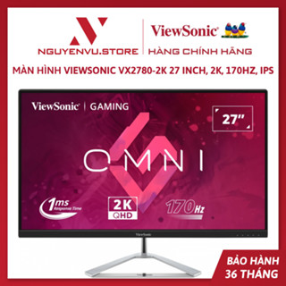 Màn Hình Viewsonic VX2780-2K 27 inch, 2K, 170Hz, IPS - Hàng Chính Hãng