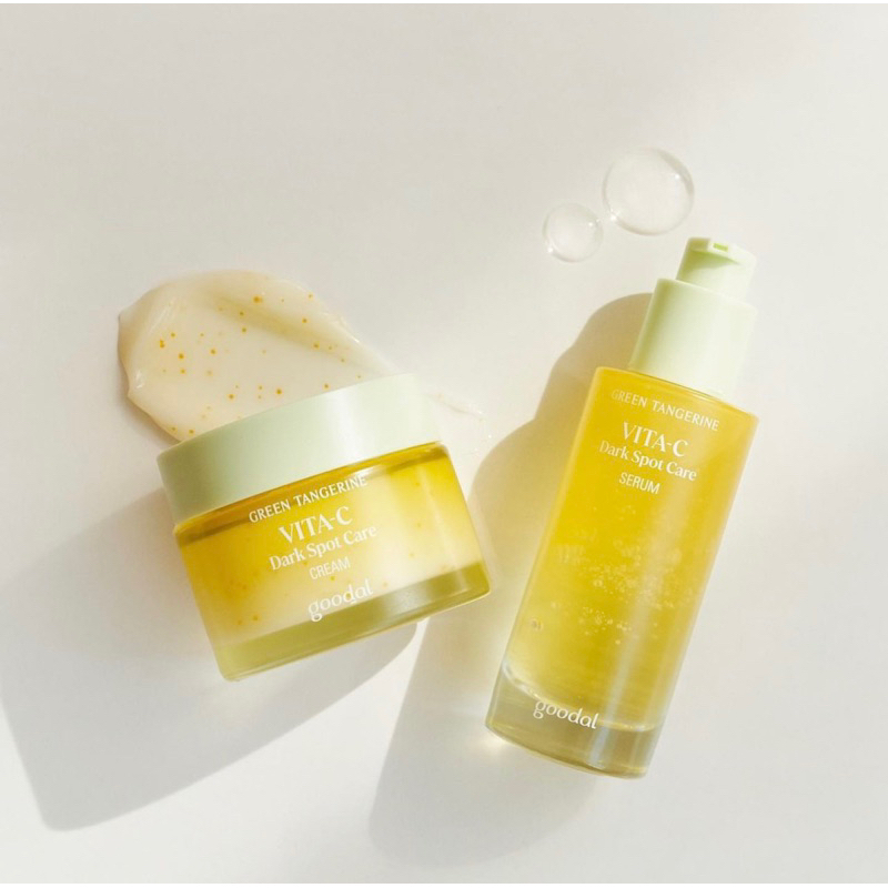 KEM DƯỠNG SÁNG DA MỜ THÂM GOODAL GREEN TANGERINE VITA C DARK SPOT CARE CREAM 50ML