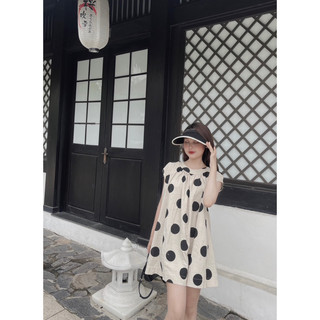 Váy xuông chấm bi siu hot NGN