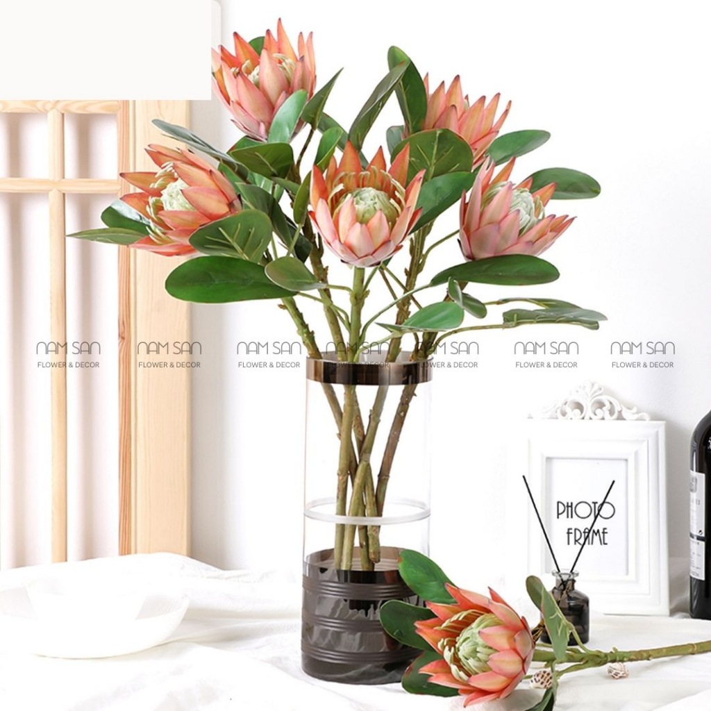Hoa đế vương hoa atiso cao cấp trang trí nhà cửa