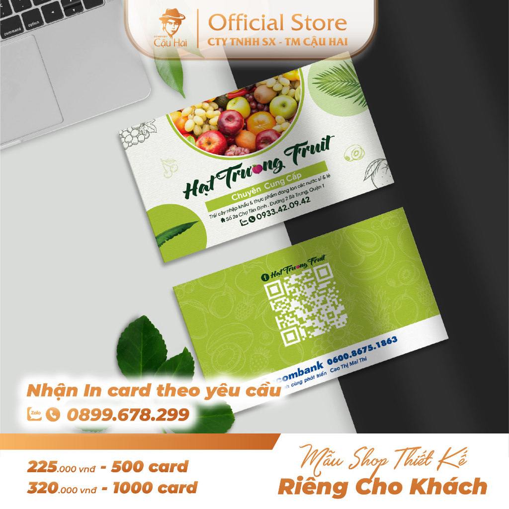 CARD CẢM ƠN, CARD THANK YOU GIẤY C300 ĐIỀN TÊN + SDT SHOP
