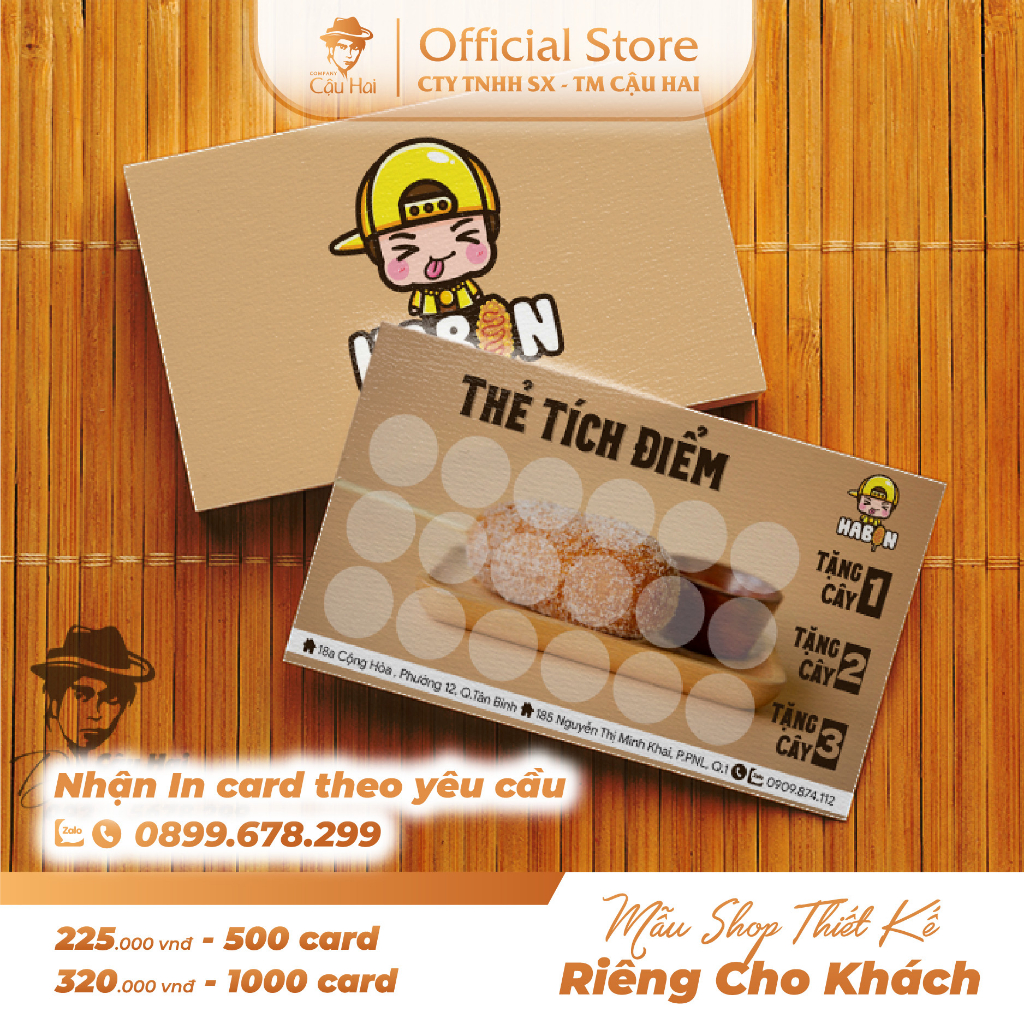CARD CẢM ƠN, CARD THANK YOU GIẤY C300 ĐIỀN TÊN + SDT SHOP