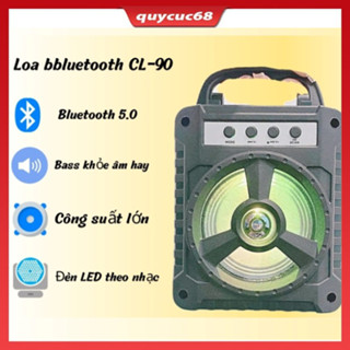 Loa Bluetooth Mini CL90 Nghe Nhạc Cực Hay Âm Thanh Sống Động, Pin Trâu, Tích Hợp Thẻ Nhớ, Bảo Hành 12 Tháng