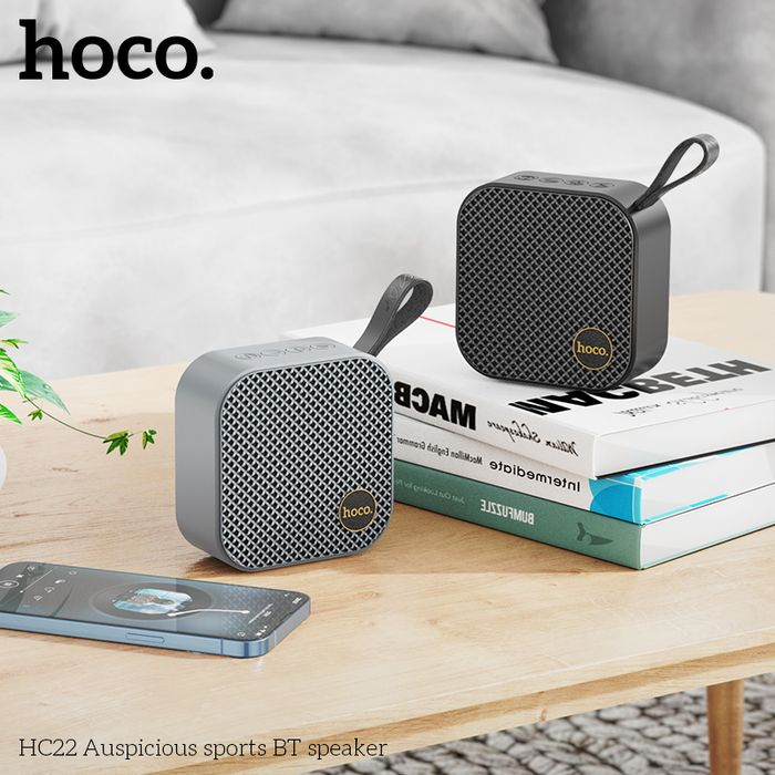 Loa Bluetooth đa năng Hoco HC22 Auspicious sports Wireless V5.2, pin 4H - Hãng phân phối