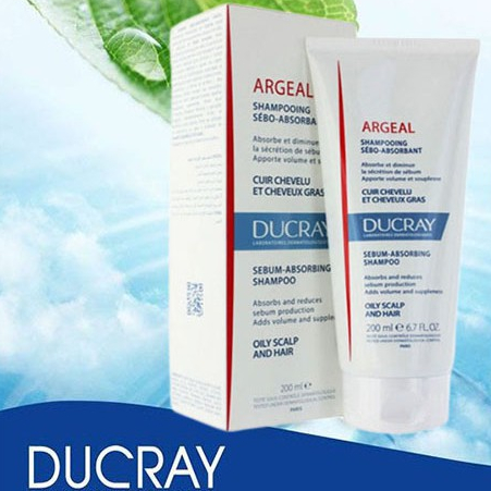 Dầu gội Ducray Argeal Shampoo For Only Hair làm sạch gàu và bã nhờn 200ml