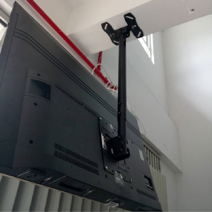 Giá treo thả trần màn hình TV 32-75inch NB T560-15 North Bayou Tải trọng 68 kg, Xoay linh hoạt - Hàng chính hãng