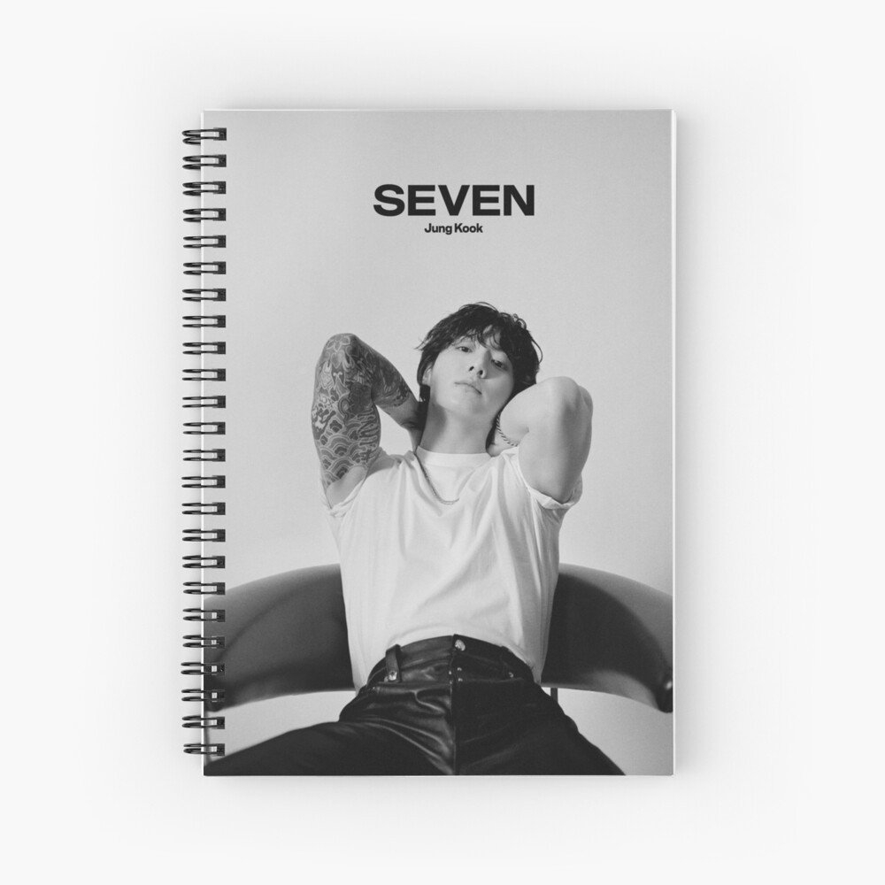 Sổ lò xo Jungkook Seven solo 120 trang A5
