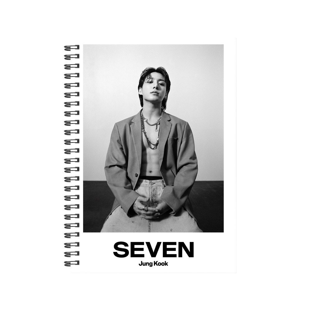 Sổ lò xo Jungkook Seven solo 120 trang A5