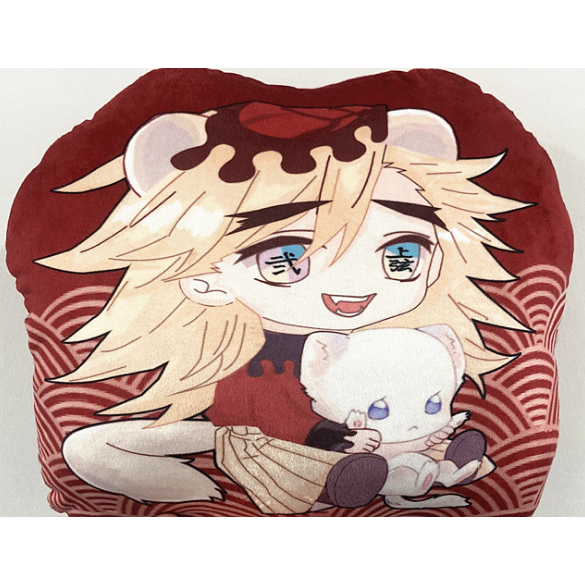 Móc Khóa Thú Nhồi Bông Anime Kimetsu no Yaiba 10cm Xinh Xắn Dễ Thương