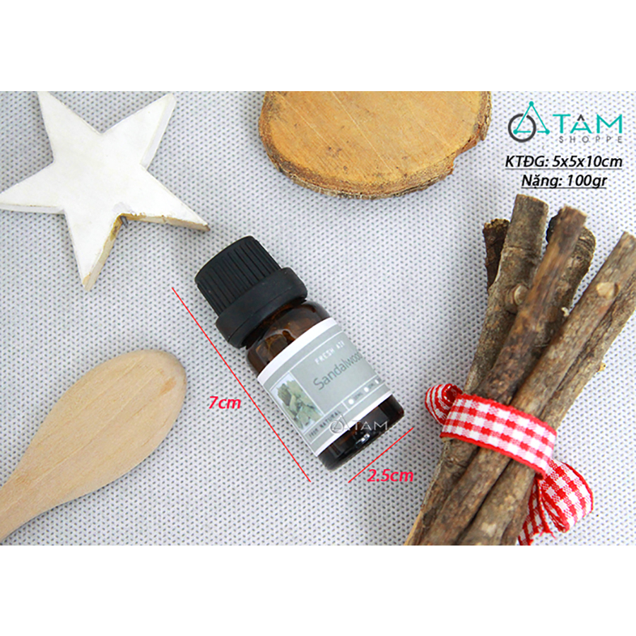 Tinh dầu trầm gỗ Fresh Air 10ml_ĐXTD