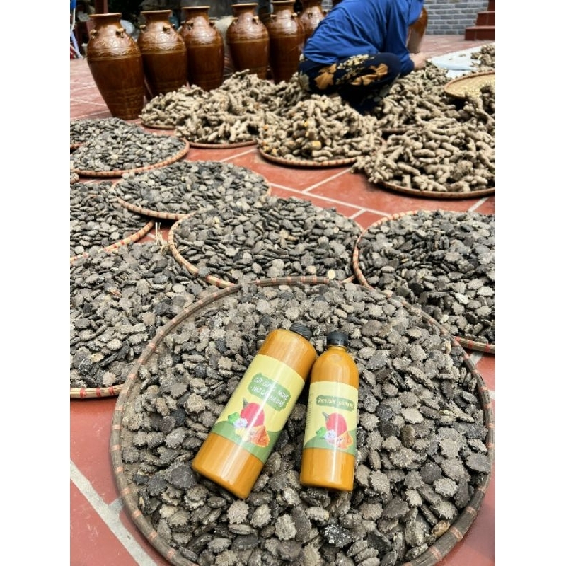 Rượu nghệ face giảm thâm sáng da