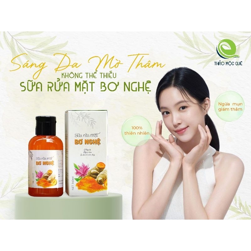 Sữa rửa mặt bơ nghệ dành cho mọi làn da