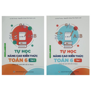 Sách - Combo Tự học nâng cao kiến thức Toán 6