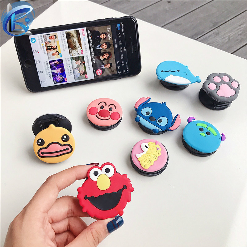 2k Giá Đỡ Điện Thoại Hình Hoạt Hình Dễ Thương Có Thể Gập Lại Cho iPhone giao mẫu ngẫu nhiên
