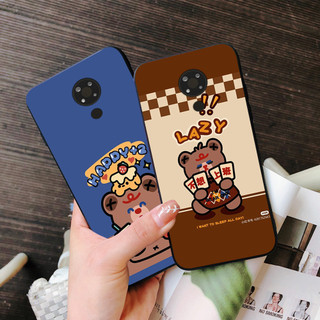 Ốp lưng nokia 3.4 in hình con gấu cute