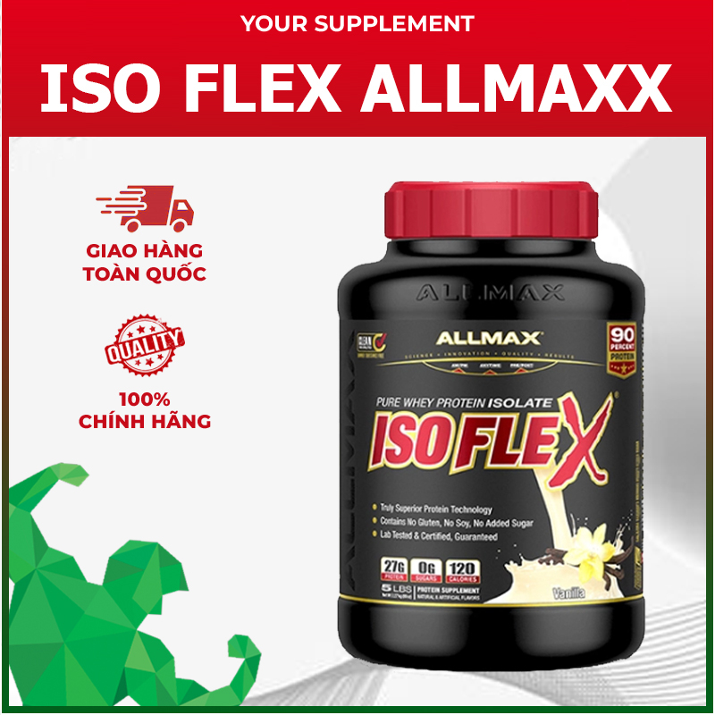 Sữa Tăng Cơ ISO FLEX ALLMAX - 75 lần dùng