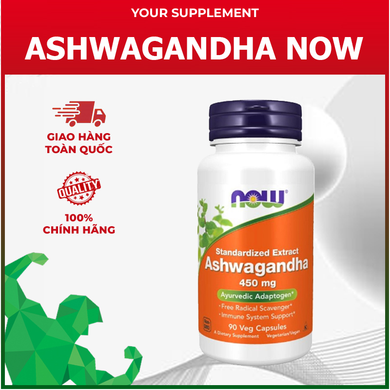 Thảo Dược Sâm Ấn Độ ASHWAGANDHA Now
