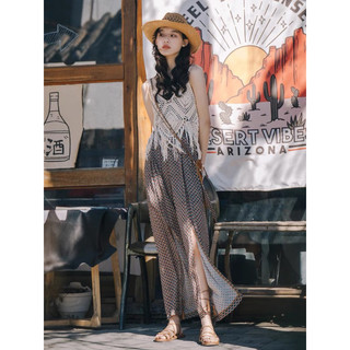   Sẵn Quần Ống Rộng Thổ Cẩm VinTage Phong Cách Bohemian Mã 888 By Tiệm Nhà Liin 