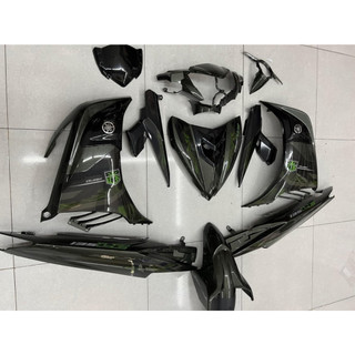 Tem rời dán xe Exciter 135 đời 2011 đến 2014 mầu mới màu xanh rêu phối đen cực chất, tem cao cấp, không bay màu