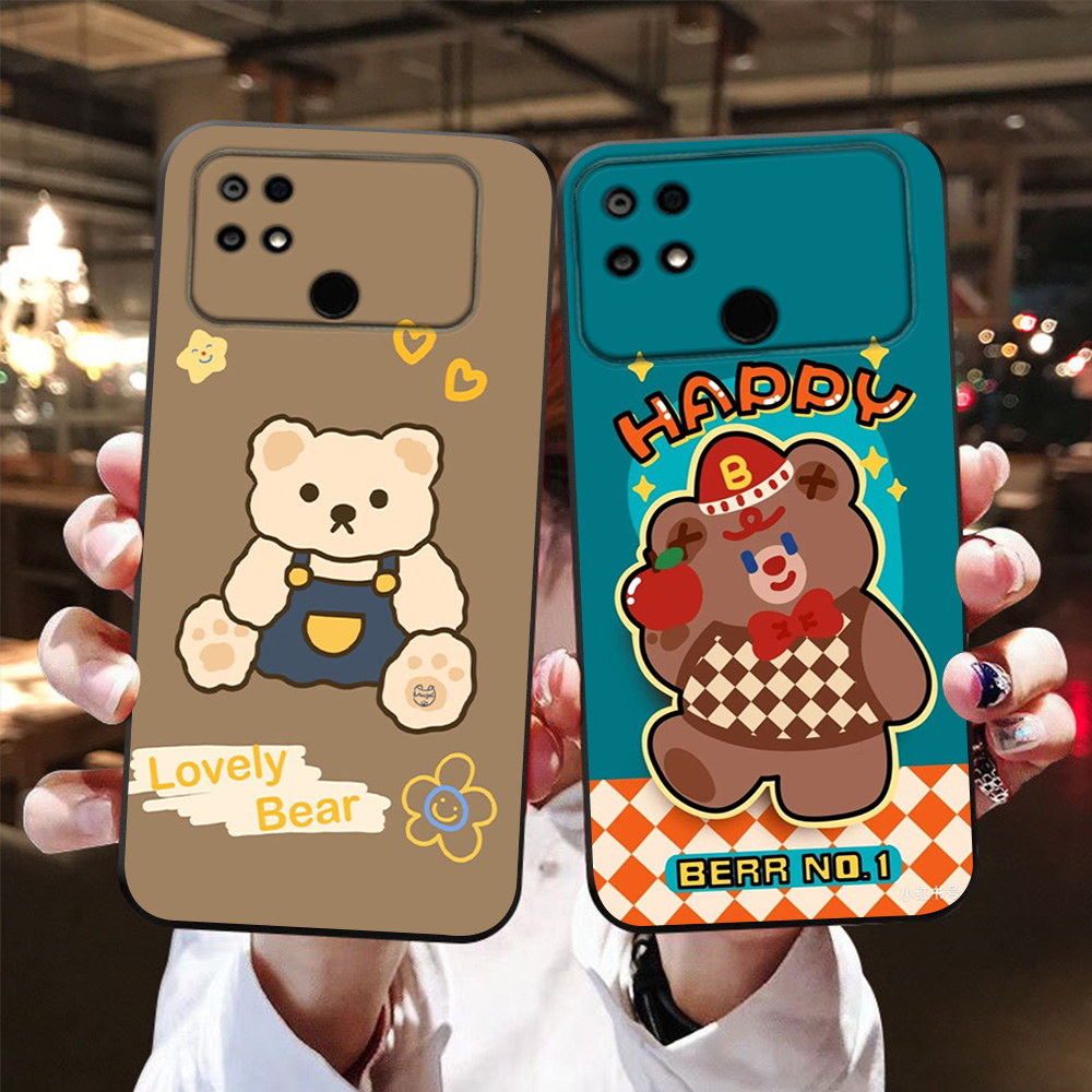 Ốp lưng xiaomi poco c40 / poco c31 in hình con gấu cute