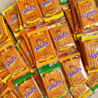 Combo 10 gói snack sườn dê nướng Hằng Đại mini cay cay