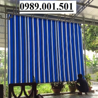 Bạt tự cuốn kt 1,4  x 2m6 đầy đủ đủ phụ kiện