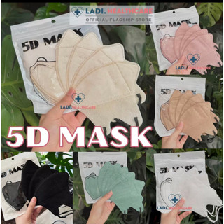 Thùng 500 chiếc khẩu trang 5d mask careion kháng khuẩn, 5d thái dày dặn nhiều màu sắc