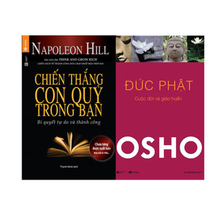 Sách Thái Hà combo 2 quển:Chiến Thắng Con Quỷ Trong Bạn +Đức Phật Osho