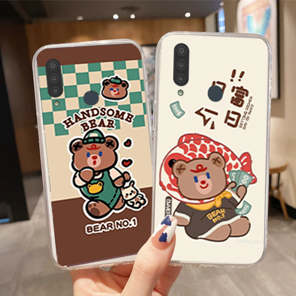 Ốp lưng vsmart Joy 3 / vsmart Joy3 plus / vsmart joy 3+ in hình con gấu cute