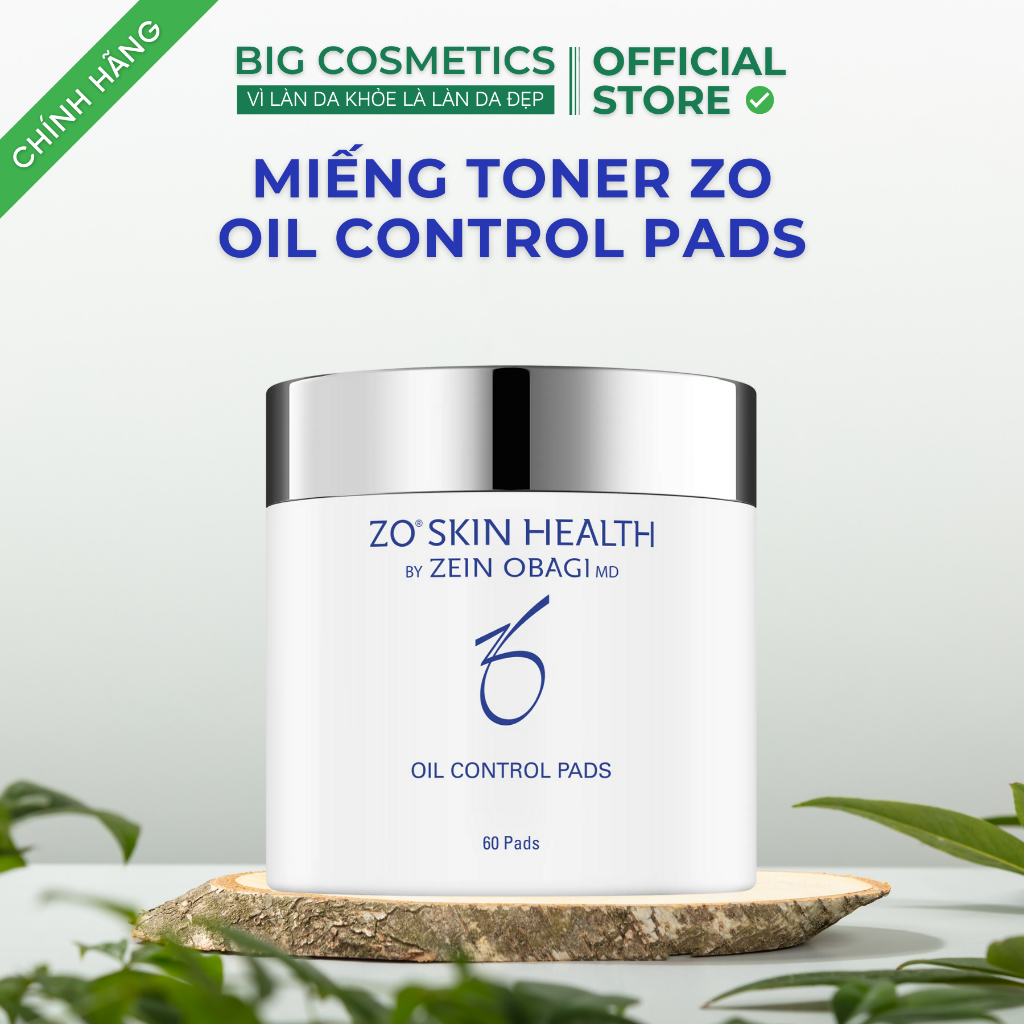 Miếng Toner Zo Skin Health OIL CONTROL PADS (60Pads) - Dành Cho Da Dầu